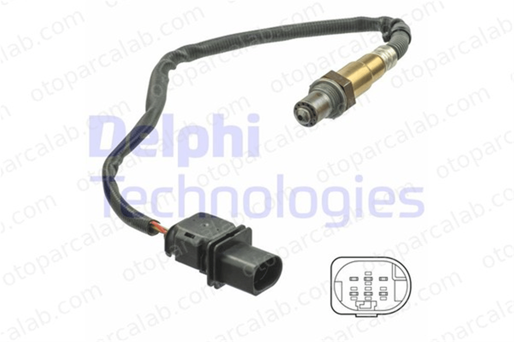 DELPHI ES21159-12B1 Oksijen (Lambda) Sensörü BMW 5 5 Touring 13627791592