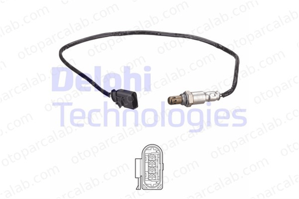 DELPHI ES21161-12B1 Oksijen (Lambda) Sensörü SEAT LEON AUDI A3 Sportback 4E906262CS 04E906262CS