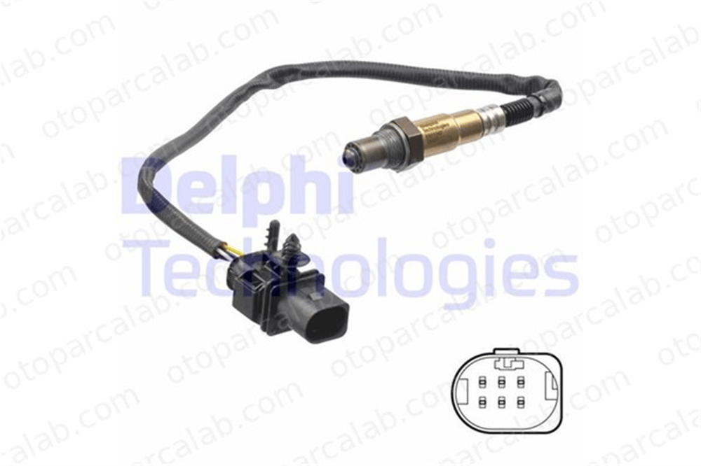 DELPHI ES21247-12B1 Oksijen (Lambda) Sensörü FIAT DOBLO Cargo DOBLO Minibüs/Otobüs 55261905 55275928