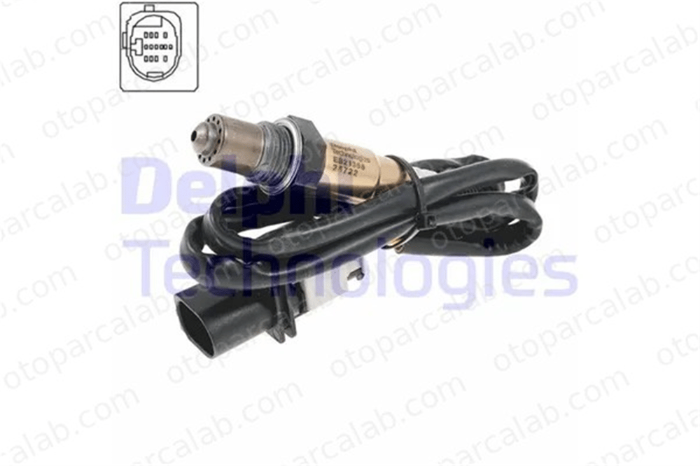 DELPHI ES21368-12B1 Oksijen (Lambda) Sensörü AUDI A4 B8 A4 B8 Avant 7L906262S 07L906262S