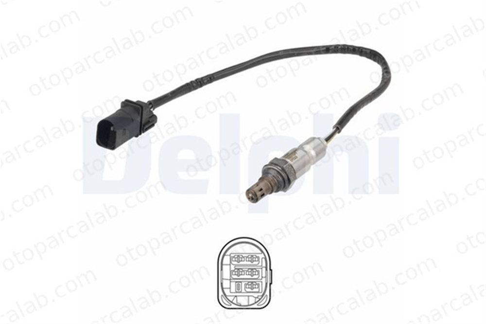 DELPHI ES21377-12B1 Oksijen (Lambda) Sensörü VW TIGUAN TOURAN 4L906262AE 04L906262AE
