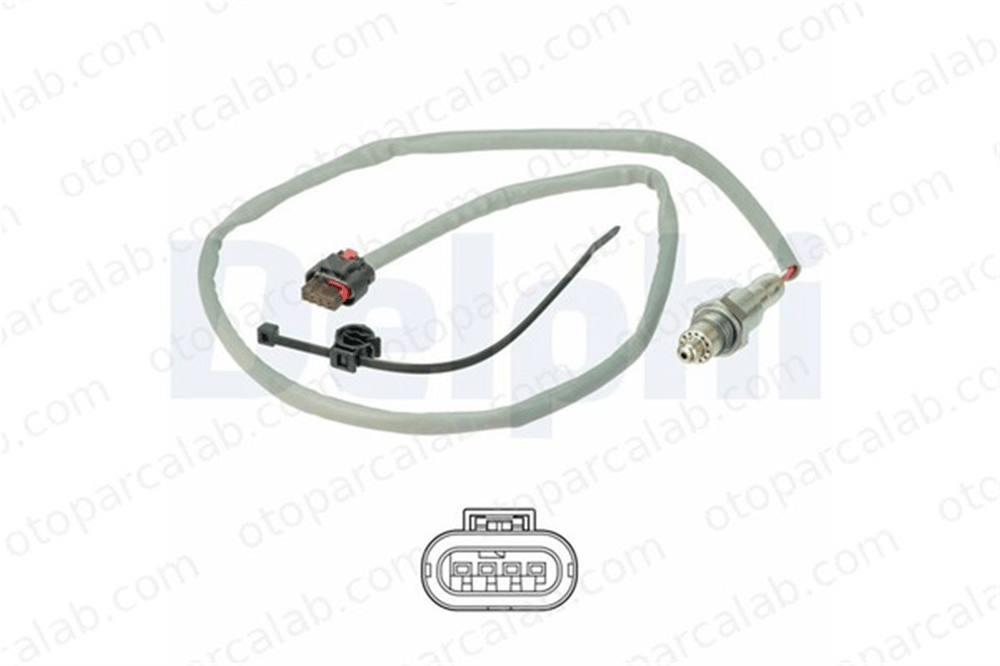 DELPHI ES21407-12B1 Oksijen (Lambda) Sensörü FORD FOCUS IV FOCUS IV Turnier 2164272 2442607