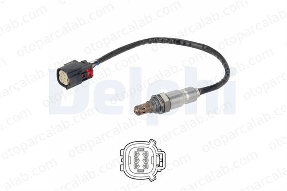 DELPHI ES21414-12B1 Oksijen (Lambda) Sensörü FORD TRANSIT V363 Panelvan/Van TRANSIT V363 Platform şasi F1F19Y460EA2010986 2005482