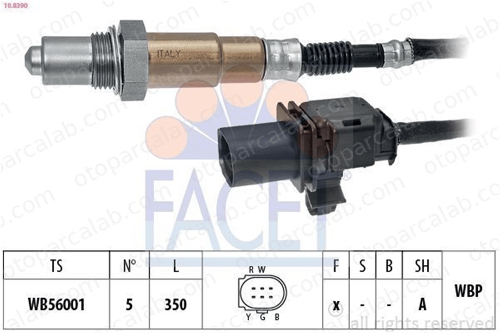 DELPHI ES21486-12B1 Oksijen (Lambda) Sensörü TOYOTA URBAN CRUISER AURIS 8946702080