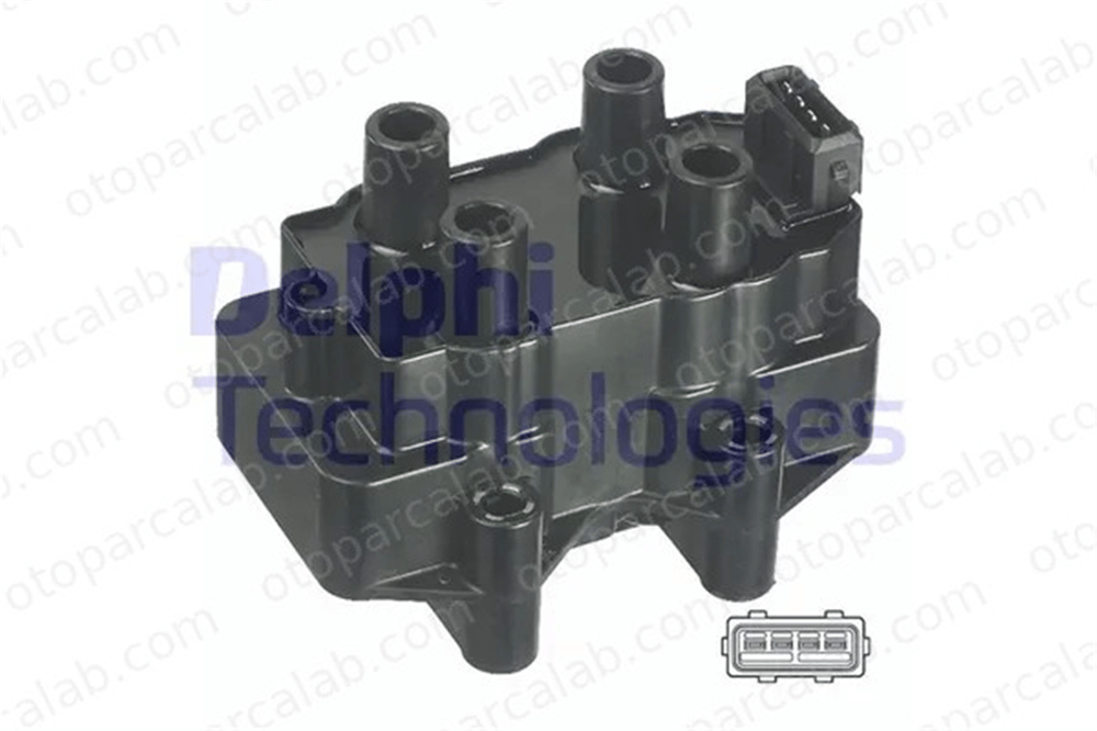DELPHI GN10488-12B1 Ateşleme Bobini CITROËN BX BX Break 597060 597048