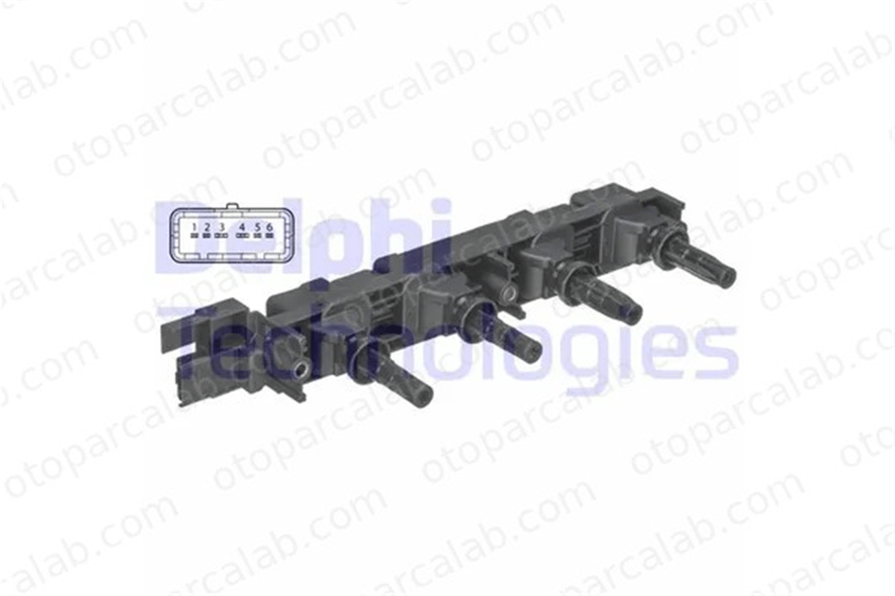 DELPHI GN10502-12B1 Ateşleme Bobini PEUGEOT 407 407 SW 597076 597084