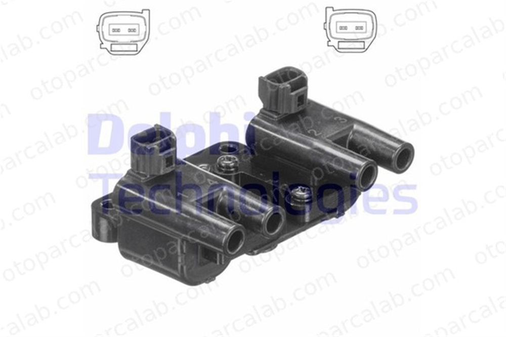 DELPHI GN10581-12B1 Ateşleme Bobini CHEVROLET LACETTI NUBIRA Sedan 96453420 ADG01492
