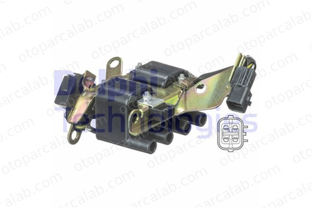 DELPHI GN10805-12B1 Ateşleme Bobini MITSUBISHI GALANT VI Sedan HYUNDAI SONATA III 2730133010 2730133020