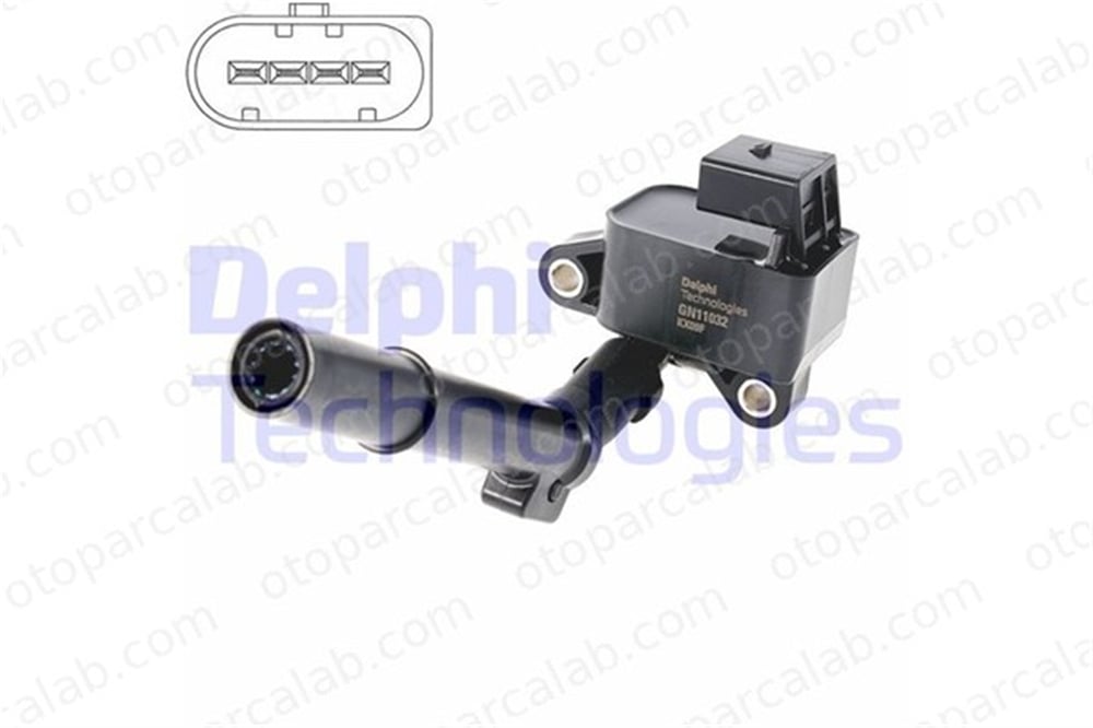 DELPHI GN11032-12B1 Ateşleme Bobini MERCEDES-BENZ E-SERISI C-SERISI A2709060100 A2709060500
