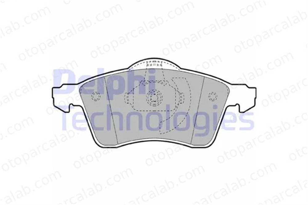 DELPHI LP1092 Fren Disk Balata Ön VW TRANSPORTER T4 Minibüs/Otobüs TRANSPORTER T4 Panelvan/Van 700615109 7D0698151
