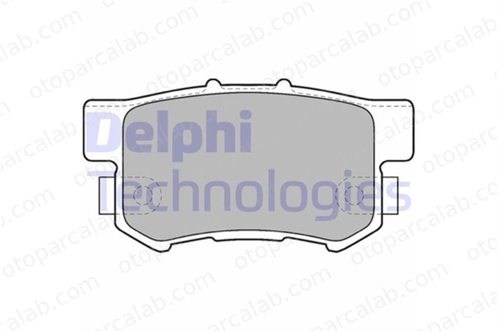 DELPHI LP1507 Fren Disk Balata Arka SUZUKI SX4 FIAT SEDICI 43022S7S010 43022S3N000