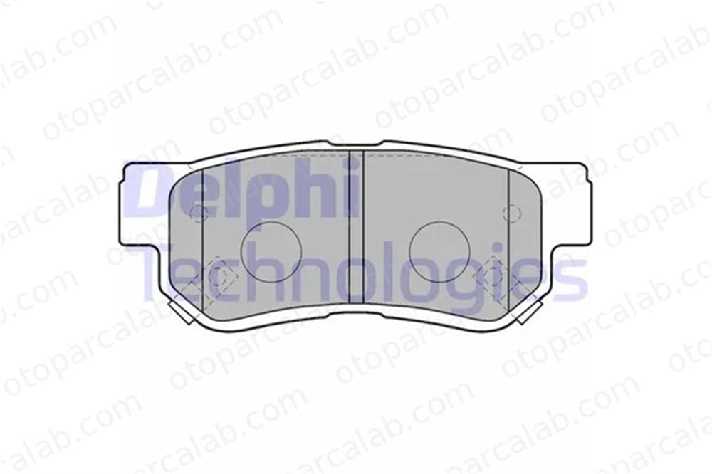 DELPHI LP1539 Fren Disk Balata Arka HYUNDAI TUCSON KIA SPORTAGE II 583023KA40 4841321B10