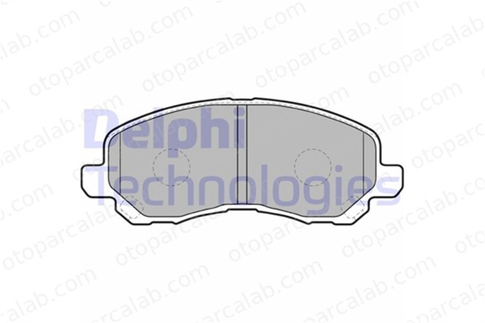 DELPHI LP1684 Fren Disk Balata Ön MITSUBISHI ASX LANCER VIII MR527675 5191217AA