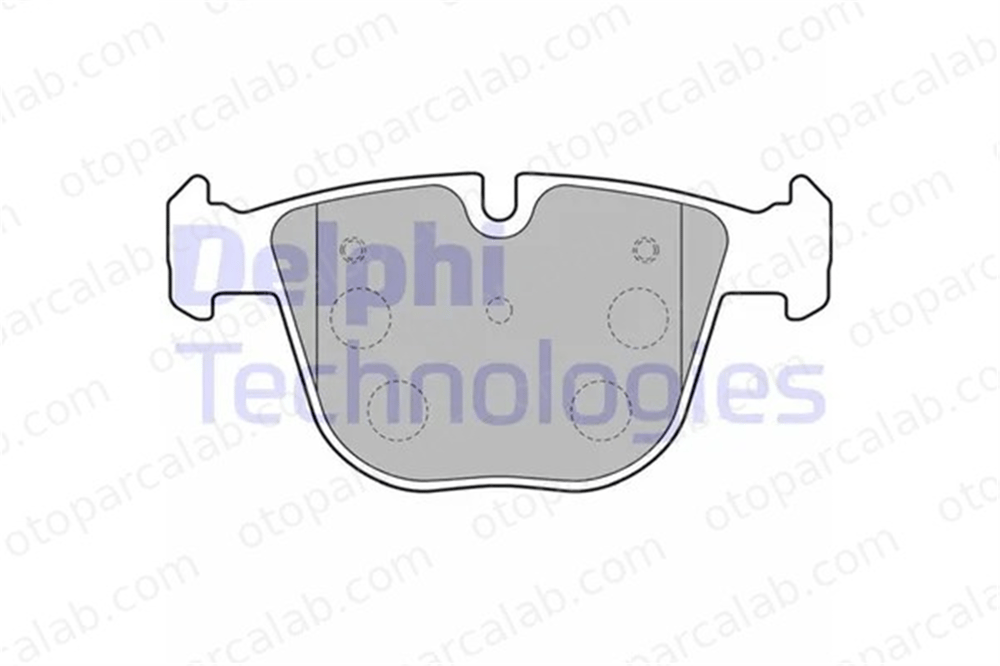 DELPHI LP1793 Fren Disk Balata Arka BMW X5 5 34216768471 PC57349PA