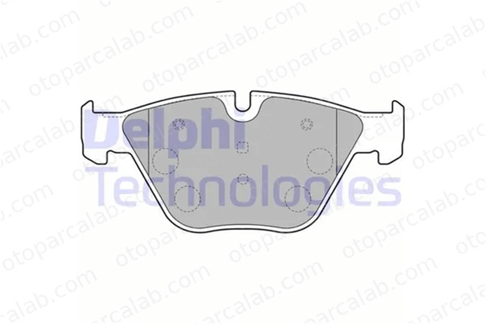 DELPHI LP1794 Fren Disk Balata Ön BMW 5 5 Touring 34116794917 3411228386