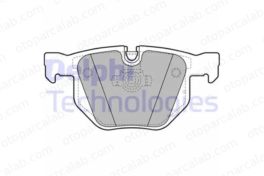 DELPHI LP1927 Fren Disk Balata Arka BMW 5 5 Touring 34216763044 34216763043