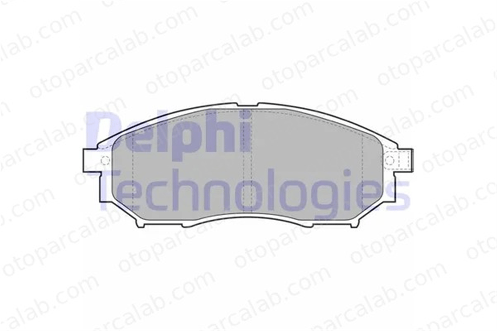 DELPHI LP2030 Fren Disk Balata Ön NISSAN PATHFINDER III RENAULT KOLEOS I 416060CC090 41060EB325