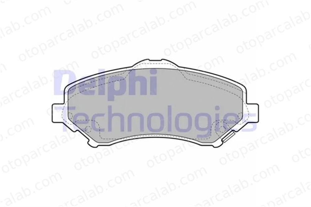 DELPHI LP2143 Fren Disk Balata Ön DODGE JOURNEY FIAT FREEMONT 68003701AA 68003701AB