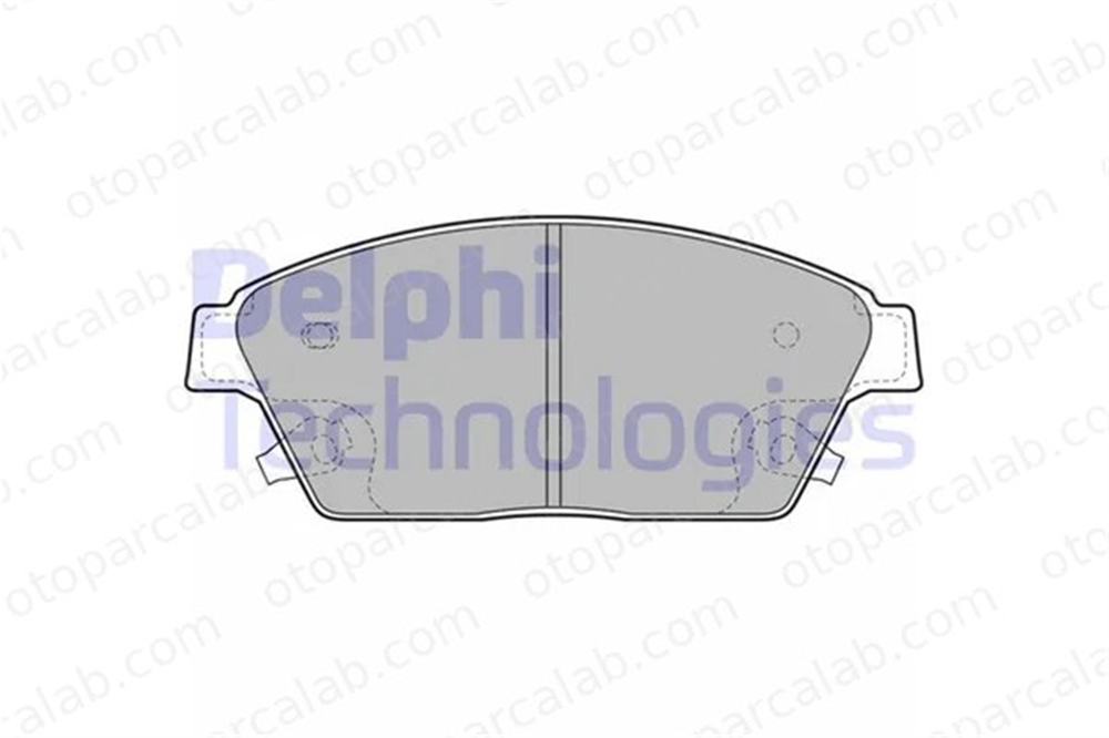 DELPHI LP2170 Fren Disk Balata Ön OPEL ASTRA J ASTRA J Sports Tourer 1605178 22799077