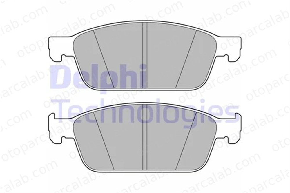 DELPHI LP2495 Fren Disk Balata Ön FORD KUGA II TOURNEO CONNECT / GRAND TOURNEO CONNECT V408 MPV BV612K021AC 1775091