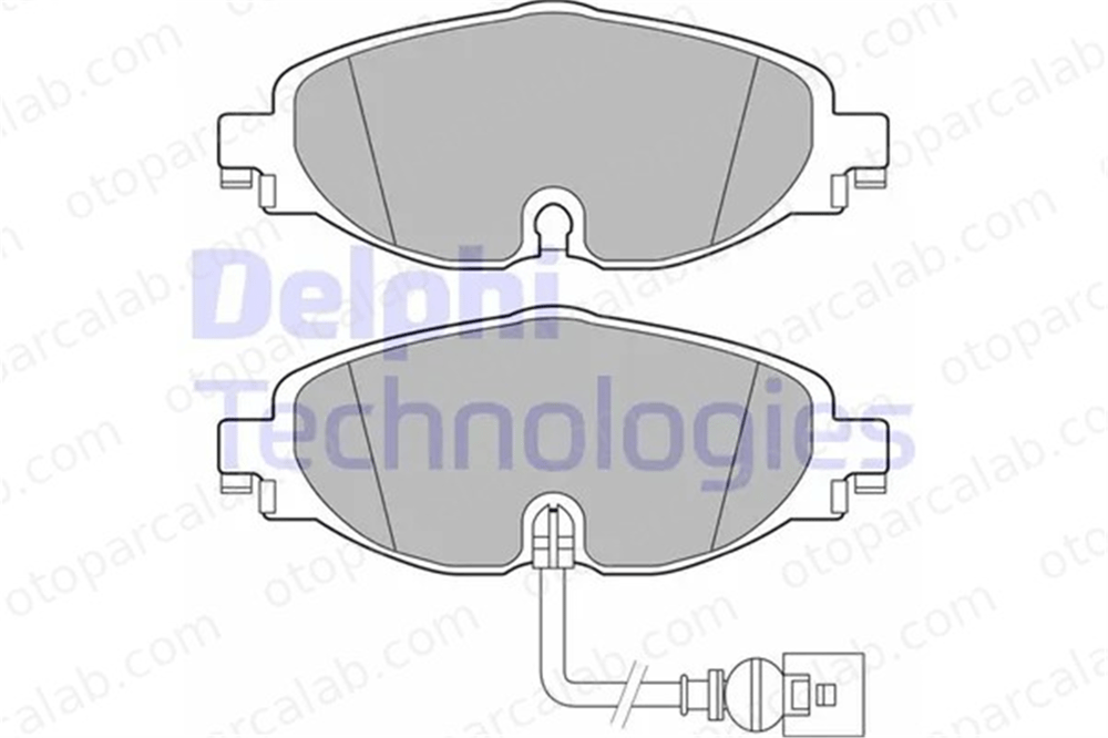 DELPHI LP2698 Fren Disk Balata Ön VW GOLF VII AUDI A3 Limousine 8V0698151 8V0698151B