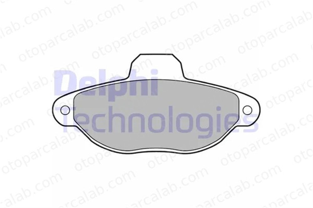 DELPHI LP2704 Fren Disk Balata Ön FORD KA 1731172 1736940