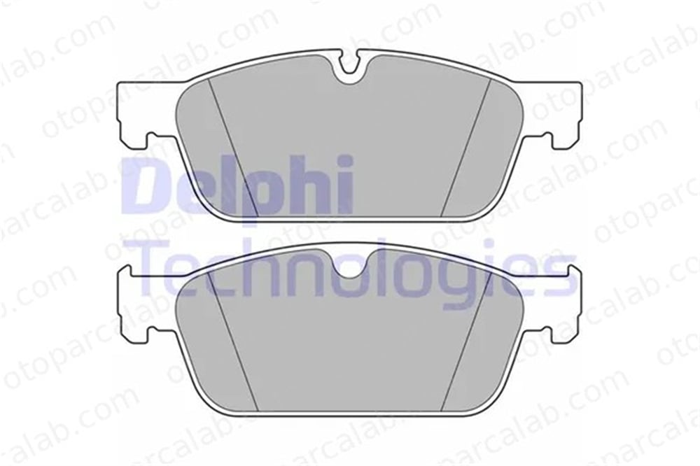 DELPHI LP2705 Fren Disk Balata Ön MERCEDES-BENZ GLE M-SERISI 64203620 4200405