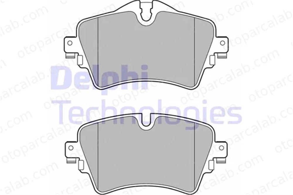 DELPHI LP2717 Fren Disk Balata Ön MINI MINI BMW 2 Active Tourer 34106863293 34106874034