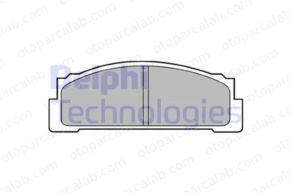 DELPHI LP30 Fren Disk Balata Ön FIAT 131 132 4236412 30633