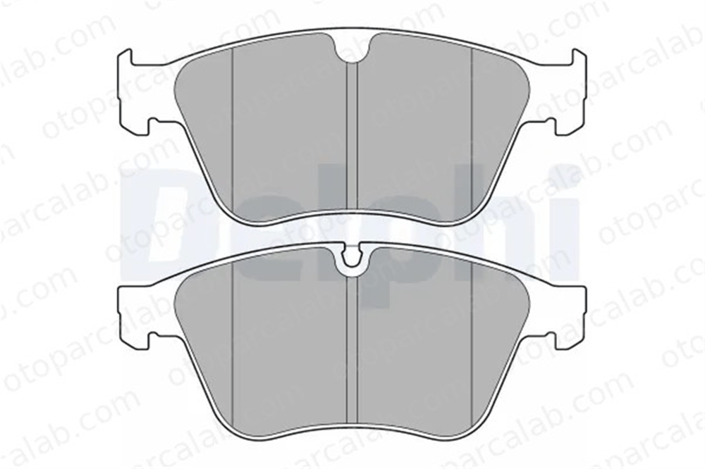 DELPHI LP3176 Fren Disk Balata Ön MERCEDES-BENZ M-SERISI R-SERISI 1644200920 1644202320