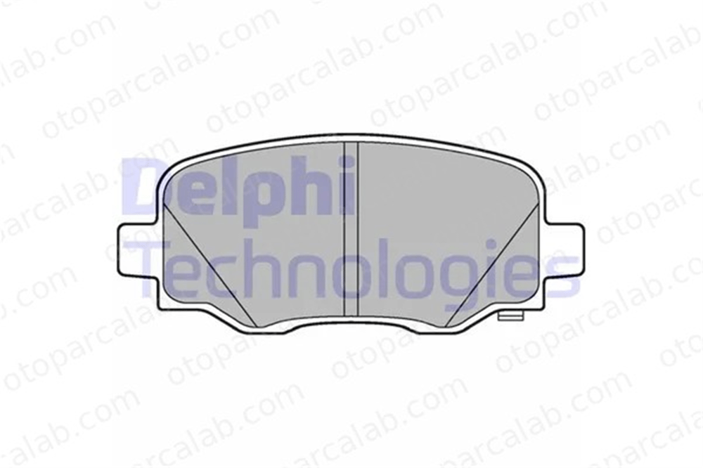 DELPHI LP3194 Fren Disk Balata Arka FIAT 500X JEEP RENEGADE SUV 77367140 77369320