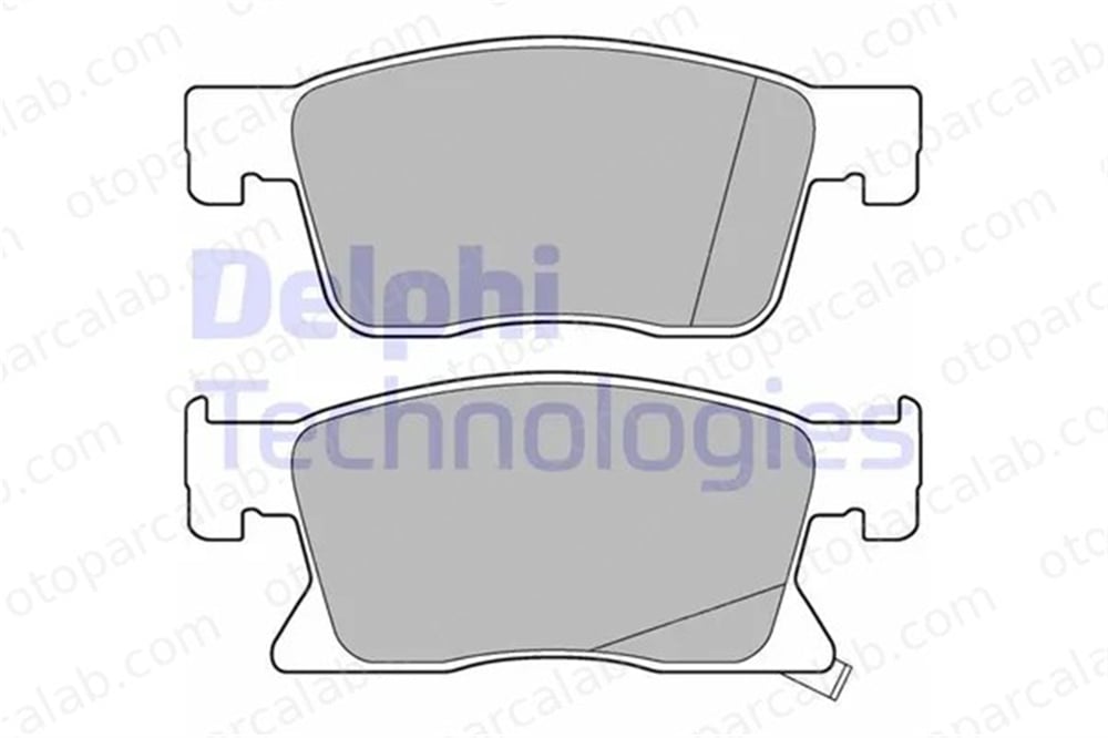 DELPHI LP3237 Fren Disk Balata Ön OPEL ASTRA K ASTRA K Sports Tourer 13478301 95526567