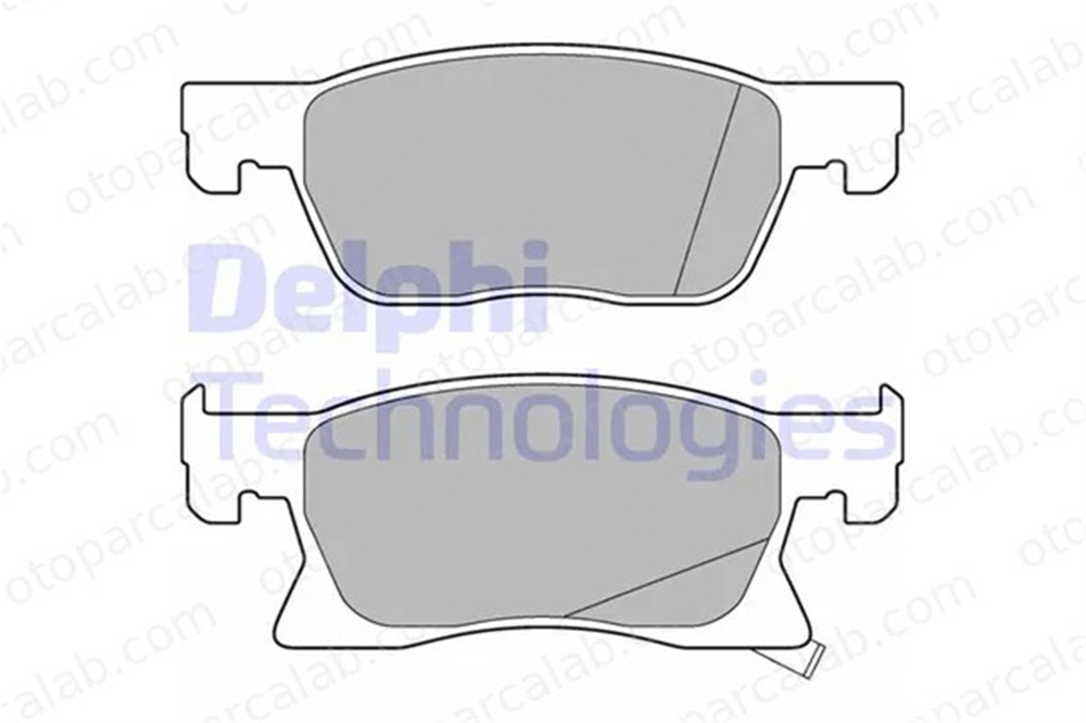 DELPHI LP3238 Fren Disk Balata Ön OPEL ASTRA K ASTRA K Sports Tourer 13478300 1684934780