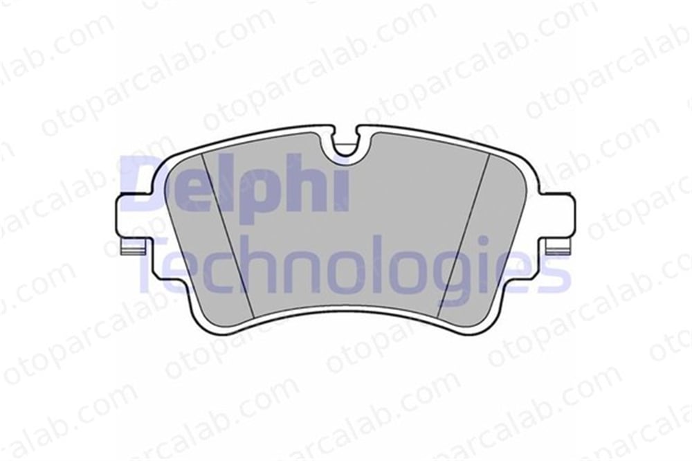 DELPHI LP3240 Fren Disk Balata Arka AUDI A4 B9 Avant A4 B9 8W0698451H 8W0698451G