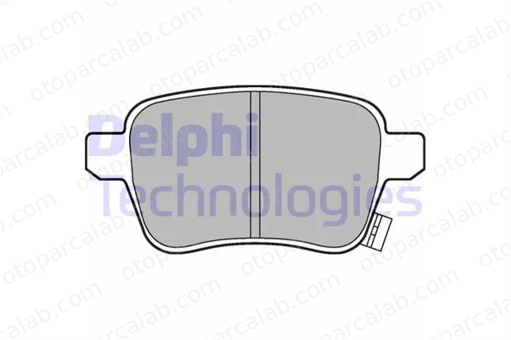 DELPHI LP3246 Fren Disk Balata Arka FIAT TIPO Station wagon TIPO Hatchback 77366595 68211493AA