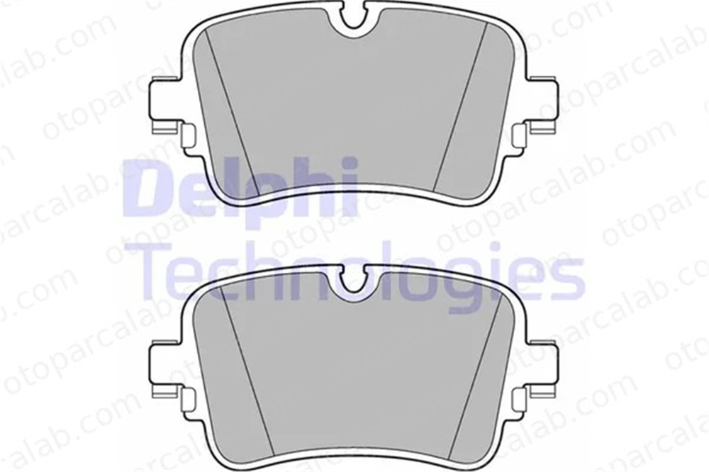 DELPHI LP3274 Fren Disk Balata Arka AUDI Q7 A6 C8 Avant 4M0698451P 4M0698451M