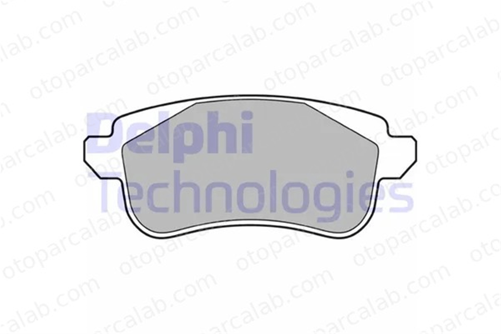 DELPHI LP3283 Fren Disk Balata Arka RENAULT MEGANE IV Grandtour SCÉNIC IV 440608235R