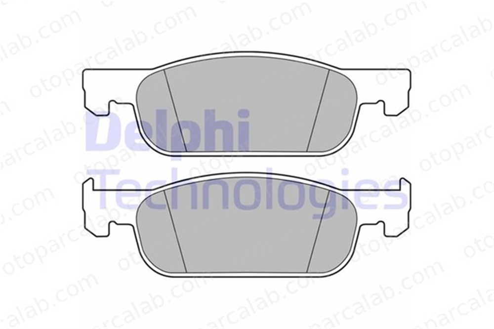 DELPHI LP3286 Fren Disk Balata Ön RENAULT CLIO IV DACIA LOGAN MCV II 410605536R 410604682R