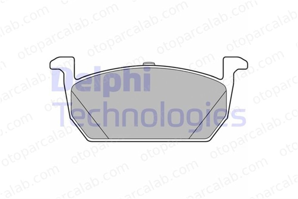 DELPHI LP3287 Fren Disk Balata Ön SEAT LEON ST LEON 2Q0698151B 2Q0698151E