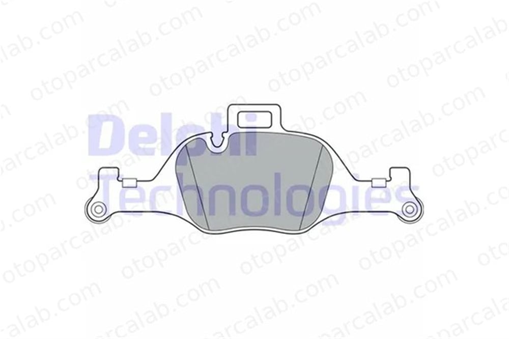 DELPHI LP3299 Fren Disk Balata Ön BMW 5 6 Gran Turismo 34116883469 34116883470