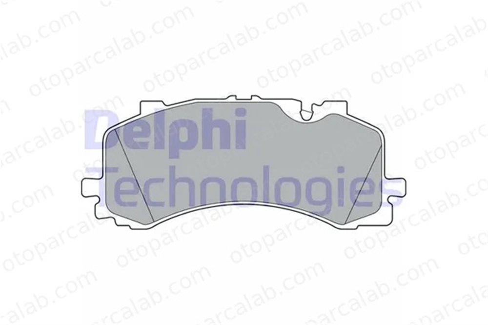 DELPHI LP3307 Fren Disk Balata Ön AUDI Q7 A8 D5 4M0698151AH 4M0698151AL
