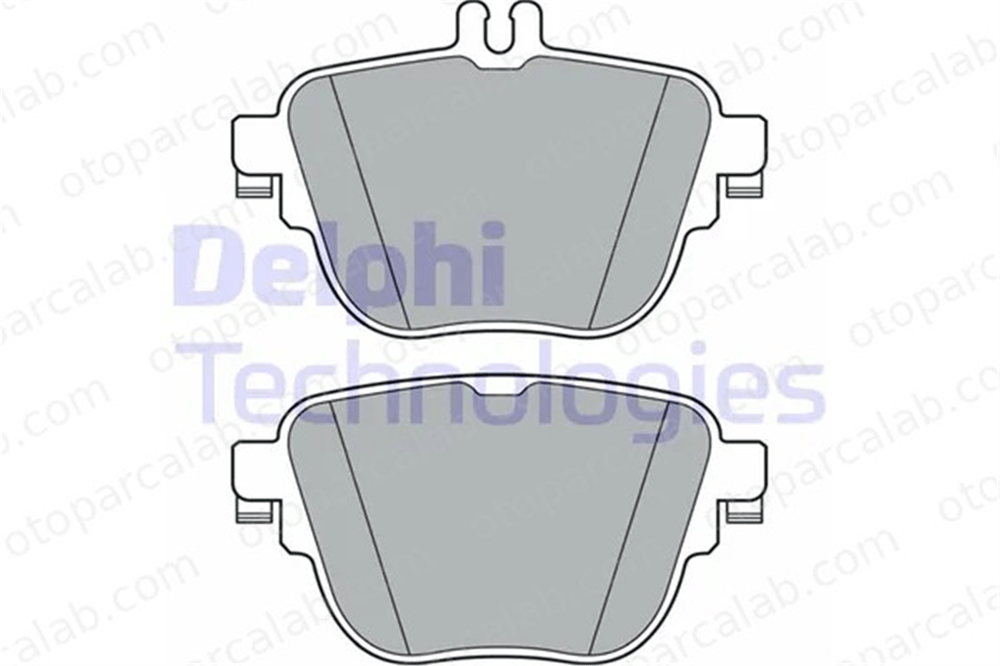 DELPHI LP3359 Fren Disk Balata Arka MERCEDES-BENZ E-SERISI E-SERISI T-Model A0004206200 A0004206300