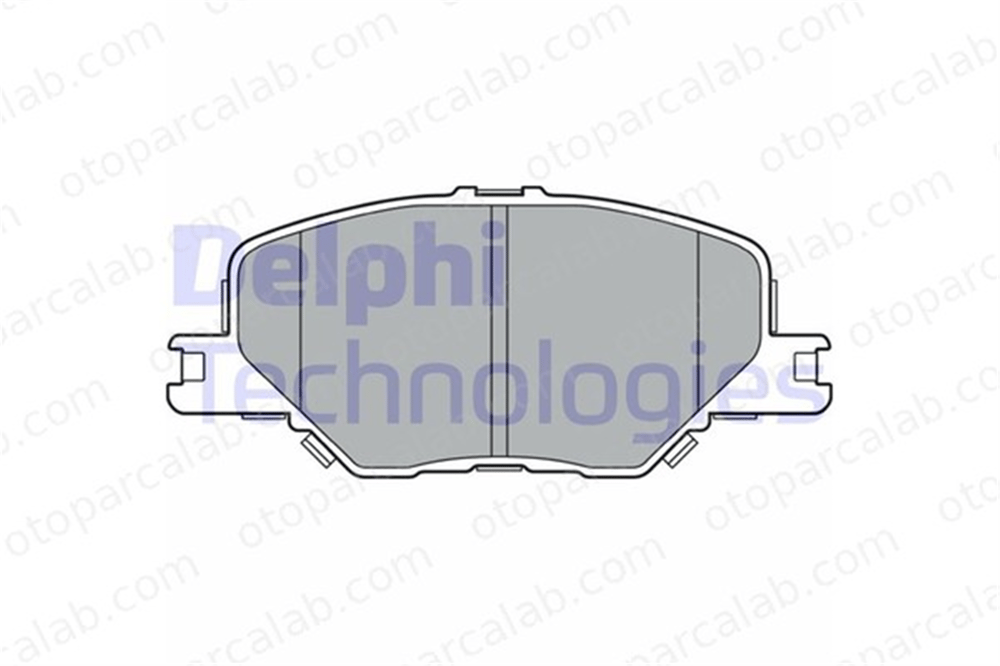 DELPHI LP3370 Fren Disk Balata Ön OPEL INSIGNIA B Grand Sport INSIGNIA B Sports Tourer 84124408 1680880280