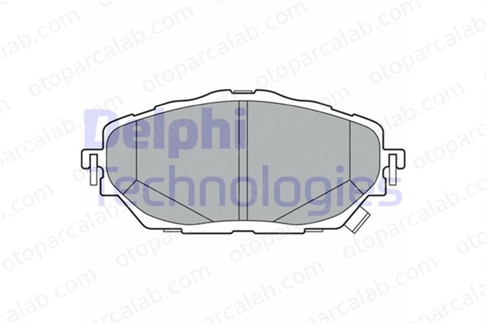 DELPHI LP3378 Fren Disk Balata Ön TOYOTA C-HR C-HR VAN 4465F4010 04465-F4010