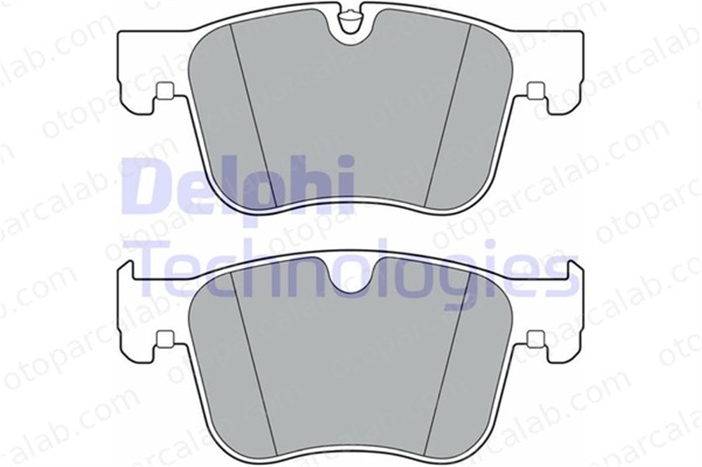DELPHI LP3384 Fren Disk Balata Ön CITROËN GRAND C4 SPACETOURER BERLINGO Kasa/büyük limuzin 95525370 1623162380