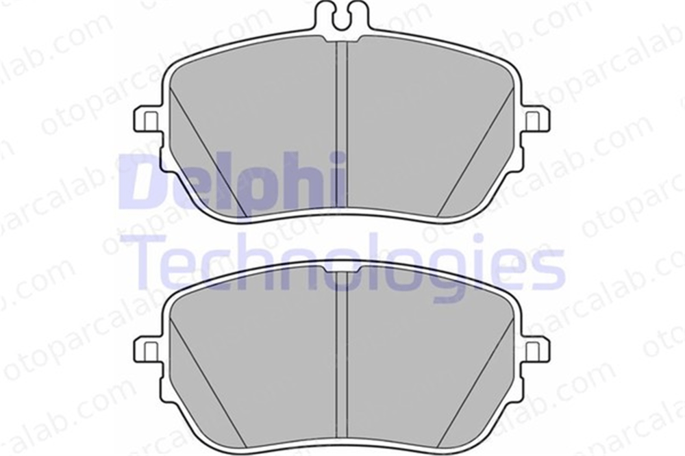 DELPHI LP3485 Fren Disk Balata Ön MERCEDES-BENZ A-SERISI B-SERISI Sports Tourer A0004207000 A0004206902