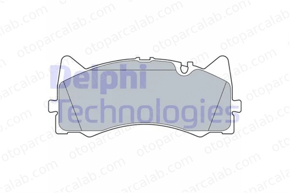 DELPHI LP3527 Fren Disk Balata Ön MERCEDES-BENZ AMG GT AMG GT Roadster A0004204700 4204700