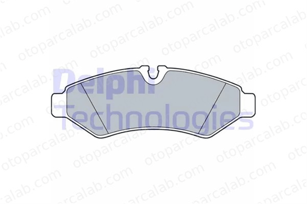 DELPHI LP3549 Fren Disk Balata Arka MERCEDES-BENZ SPRINTER 3,5-t Panelvan/Van SPRINTER 3,5-t Platform şasi A9104235600 A9104203700