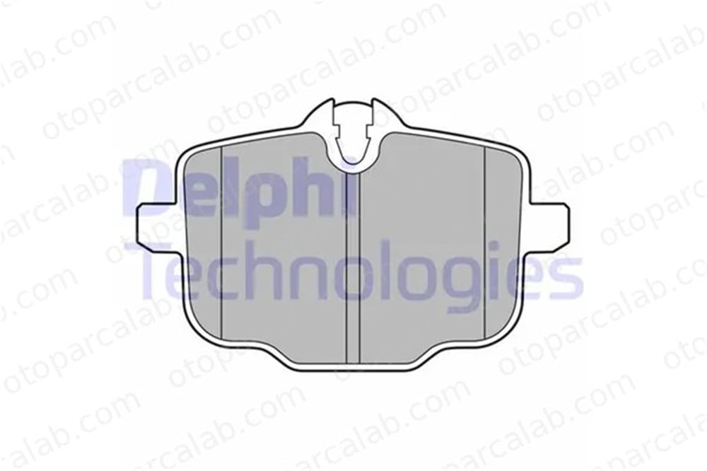 DELPHI LP3579 Fren Disk Balata Ön BMW 5 5 Touring 34216890353 34216867175