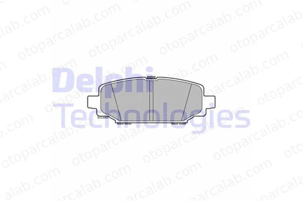 DELPHI LP3582 Fren Disk Balata Ön PORSCHE 911 BOXSTER 68385238AA 68385238AB